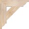 Ekena Millwork Traditional Traditional Smooth Bracket, Douglas Fir, 3 1/2"W x 16"D x 16"H BKT04X16X16TRA01SDF - alternate 4